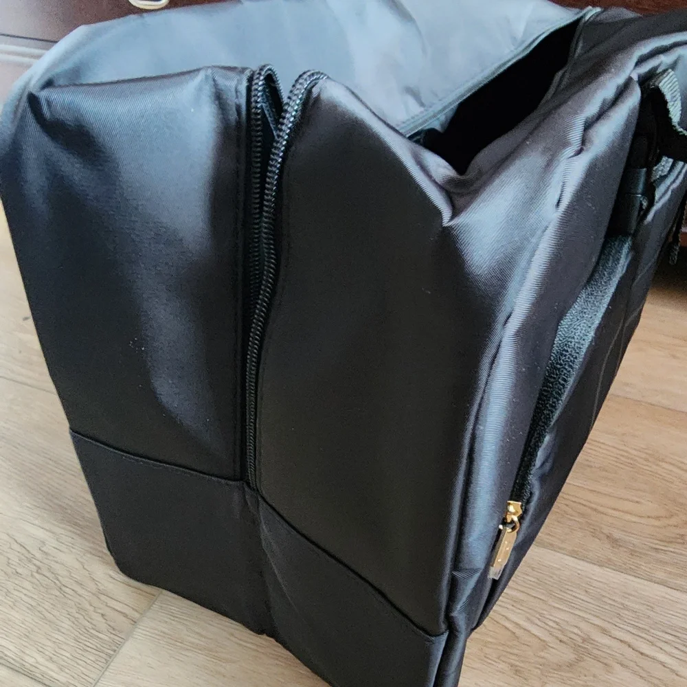 Paco Rabanne XL Black Bag Travel Gym Weekender Duffle Bag Unisex New
